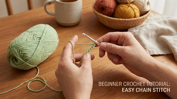 Beginner-Friendly Crochet Hanging String Tutorial: Mastering the Chain Stitch