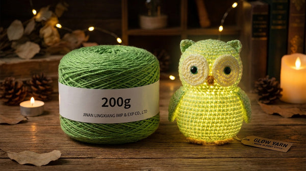 Unveiling the Enchantment of Glow-Yarn in Crochet Creations
