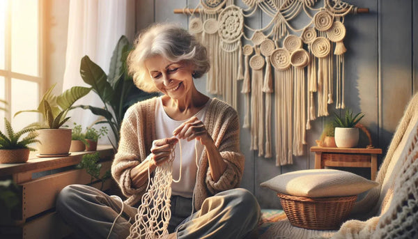 Beginner's Guide to Macramé: Master the Art with BlingBlingYarn's Soft Lace Yarn