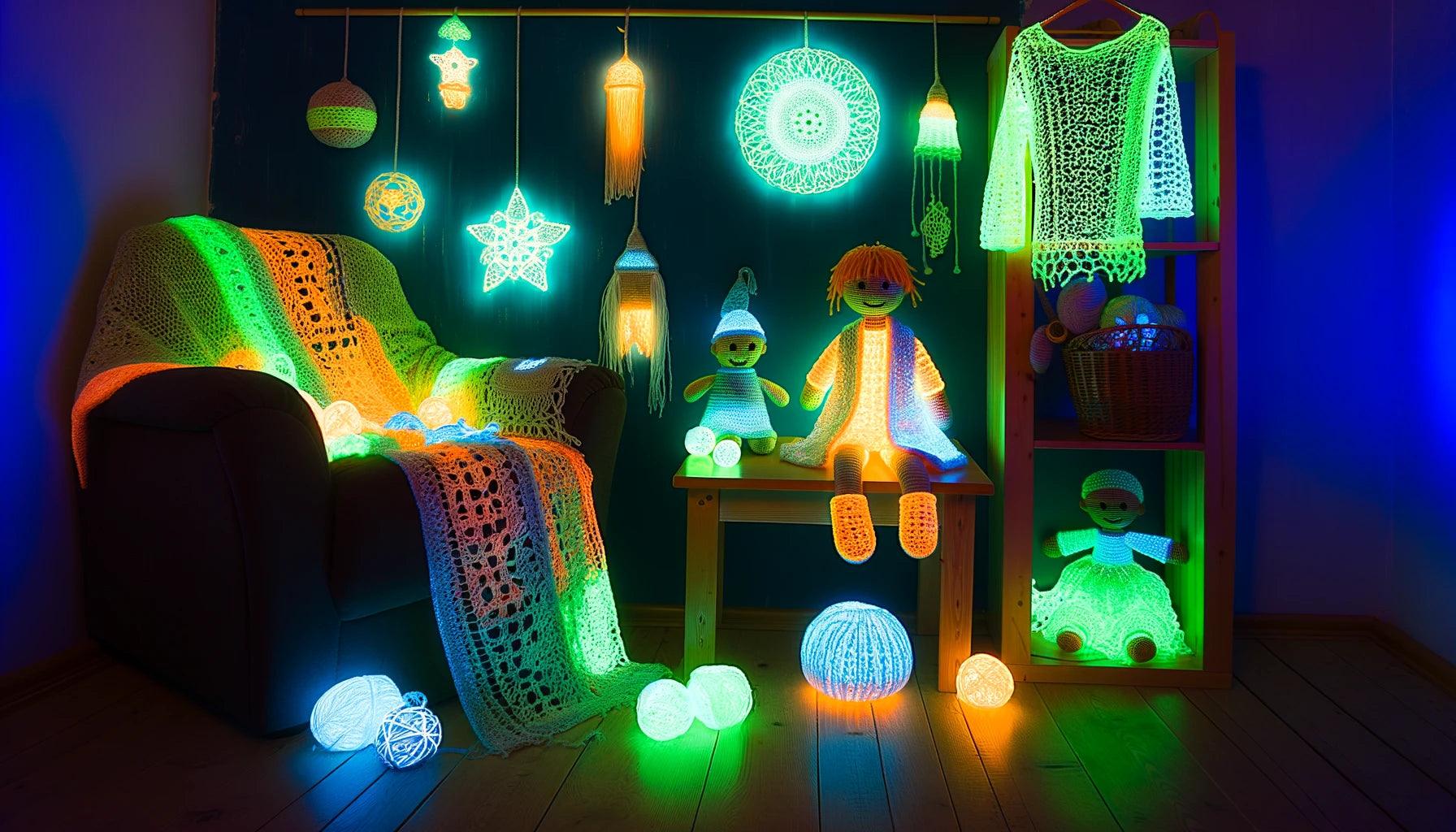 Crafting with Light: A Guide to Glow-in-the-Dark Yarn - BlingBlingYarn
