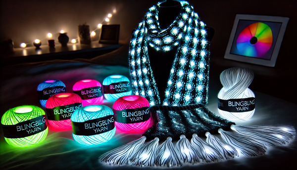 What material is used for glow in the dark?