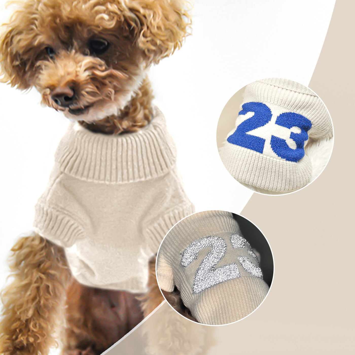 Pet dog night walks glow-in-the-dark safety clothing