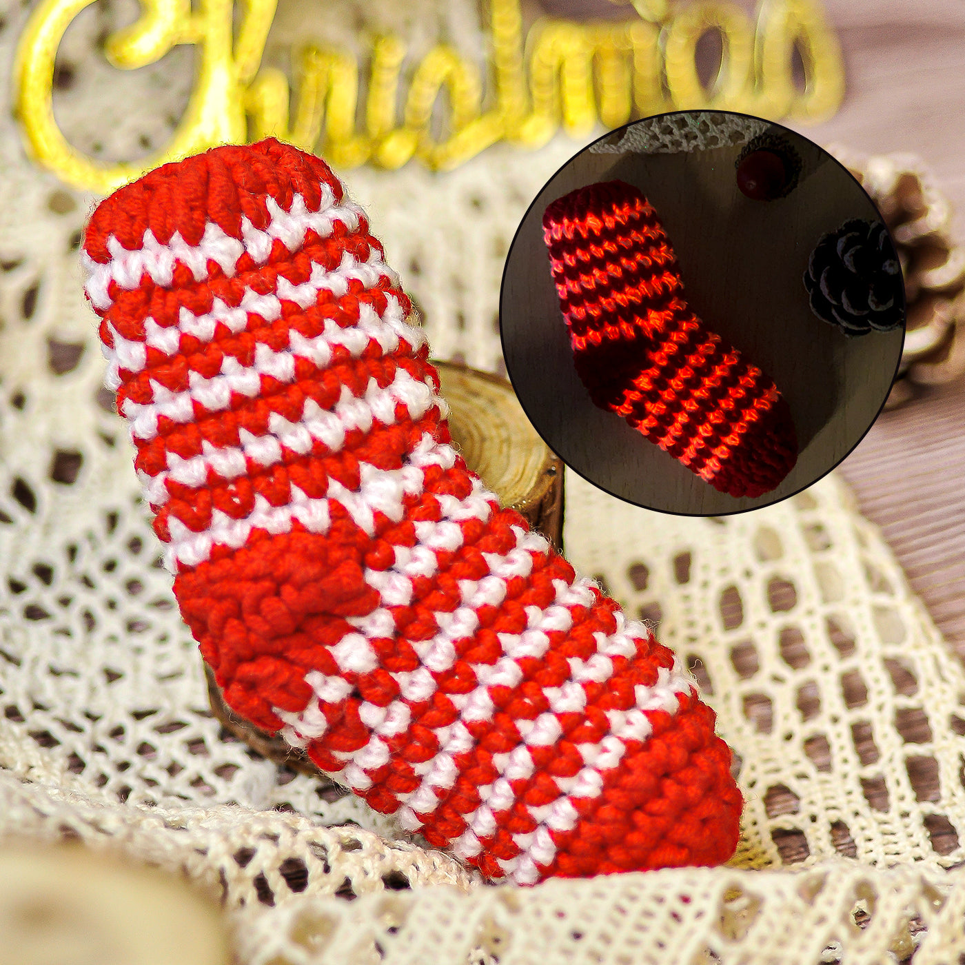 DIY Glow-in-the-Dark Christmas Stocking Kit