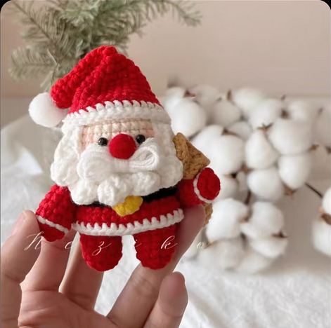 Father Christmas Crochet Kit for Beginners