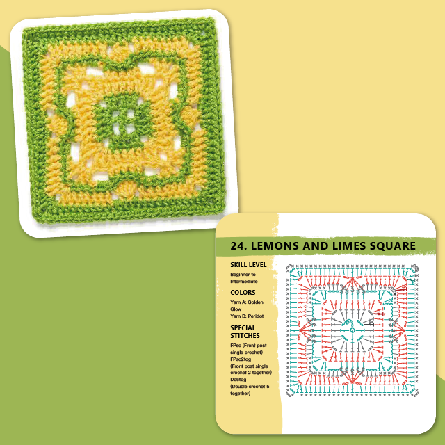 【50 Mix & Match Designs】The Granny Square Card Deck