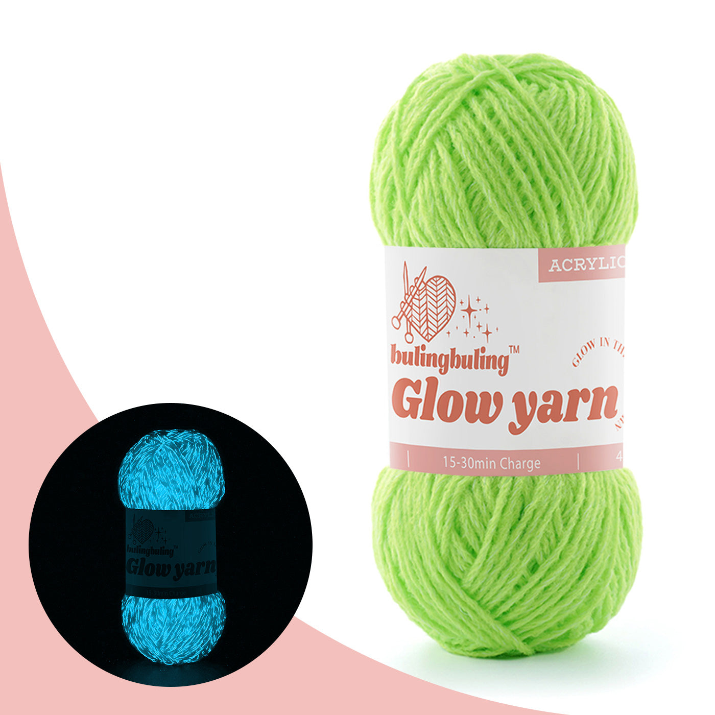 High Brightness Glow-in-the-Dark Acrylic with Metallic Shine(Three Types of Luminous)