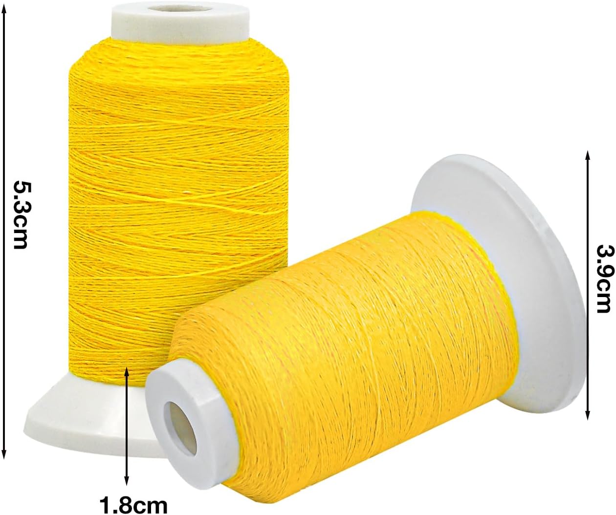 Glow in the Dark Embroidery Thread Set - 12 Colors for Creative Sewing Projects (300M)