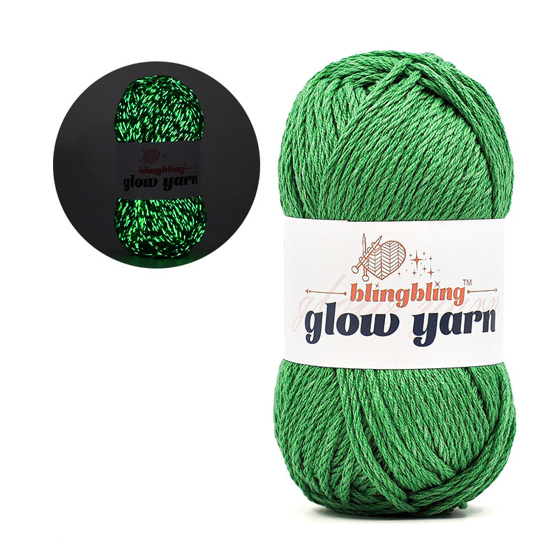 2025 New Style Glow-in-the-dark Cotton Yarn ( 5 Colors)