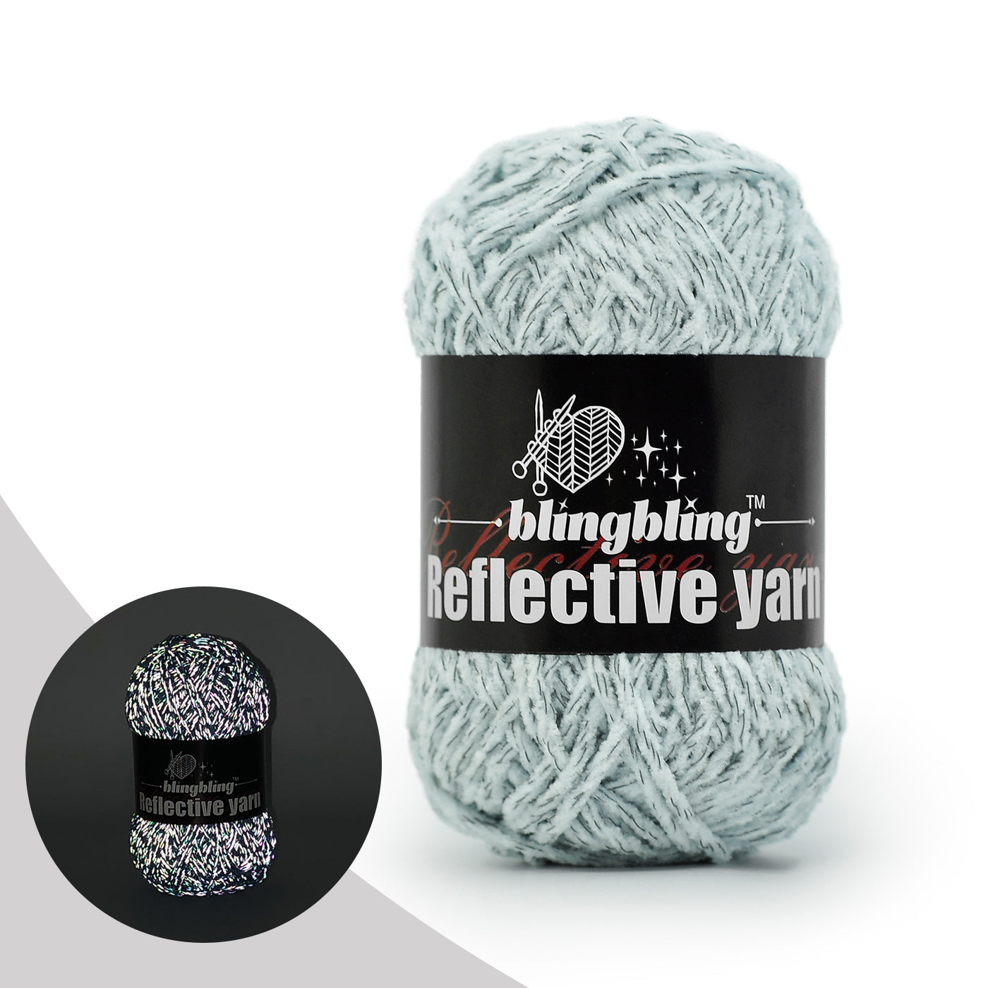 Premium Reflective Chenille Yarn(30 colors)