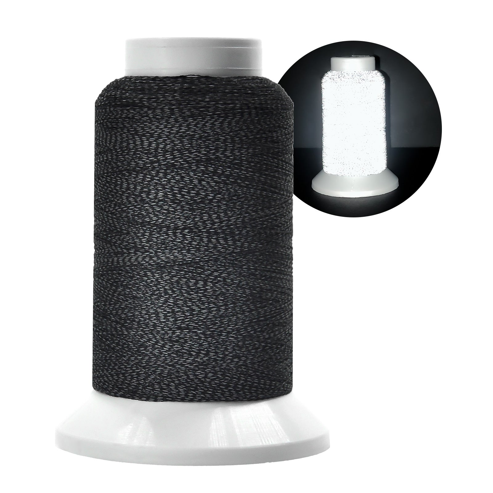 Reflective Embroidery Thread - Premium Quality for Enhanced Visibility and Style(1000M)