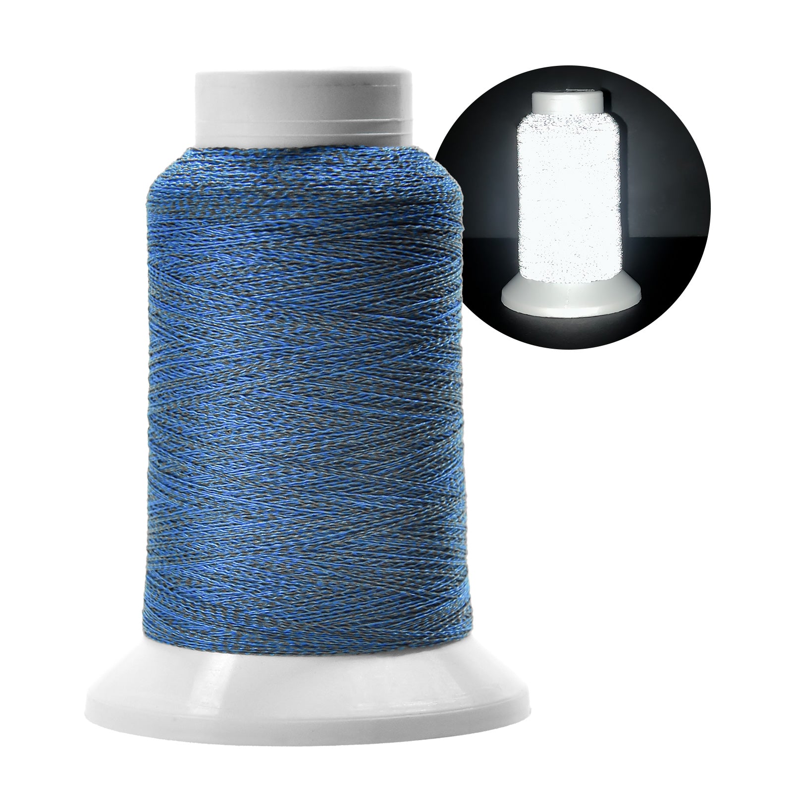 Reflective Embroidery Thread - Premium Quality for Enhanced Visibility and Style(1000M)