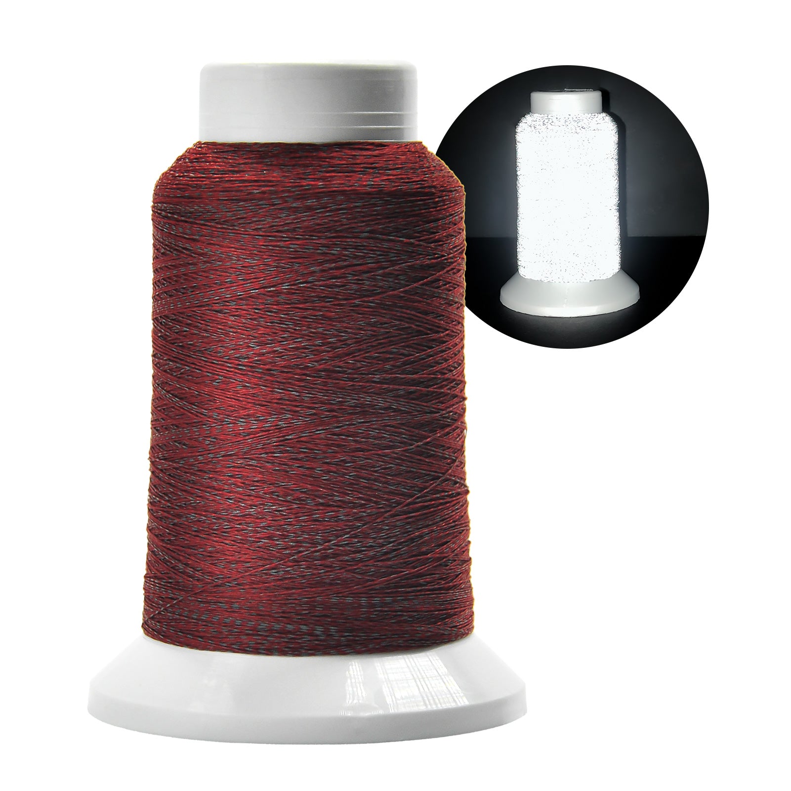 Reflective Embroidery Thread - Premium Quality for Enhanced Visibility and Style(1000M)