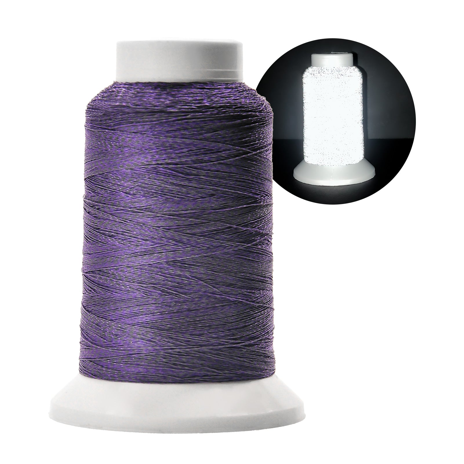 Reflective Embroidery Thread - Premium Quality for Enhanced Visibility and Style(1000M)