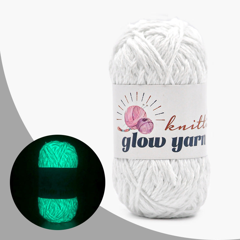 High Brightness Polyester Glow-in-the-Dark Yarn(41 color package)