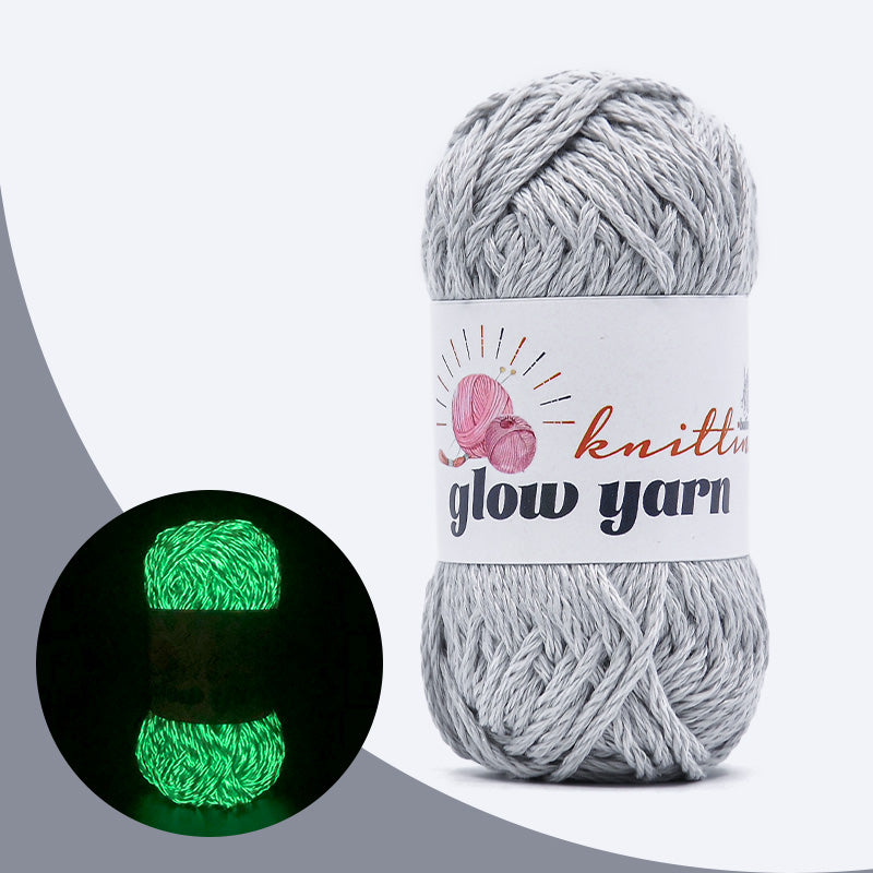 High Brightness Polyester Glow-in-the-Dark Yarn(41 color package)