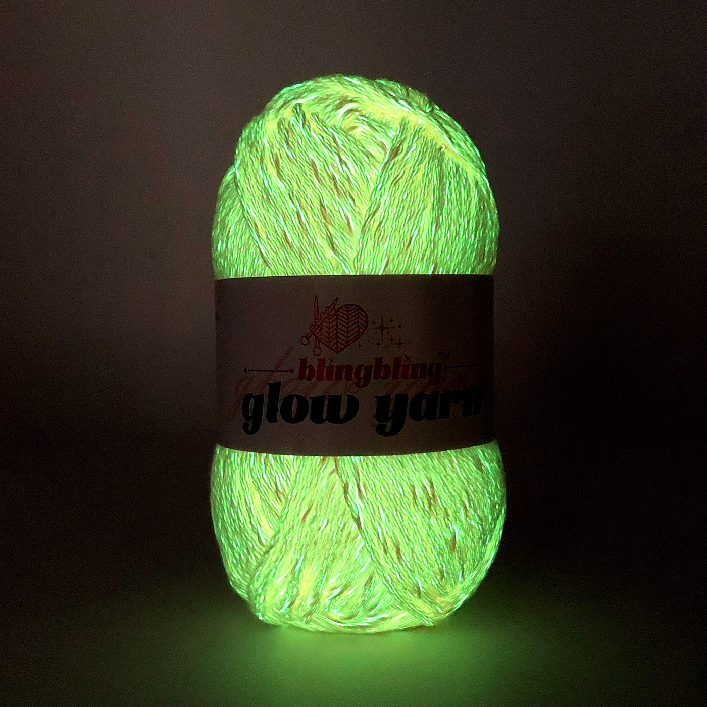 2024 New Premium Glow-in-the-Dark Yarns(5 color package)