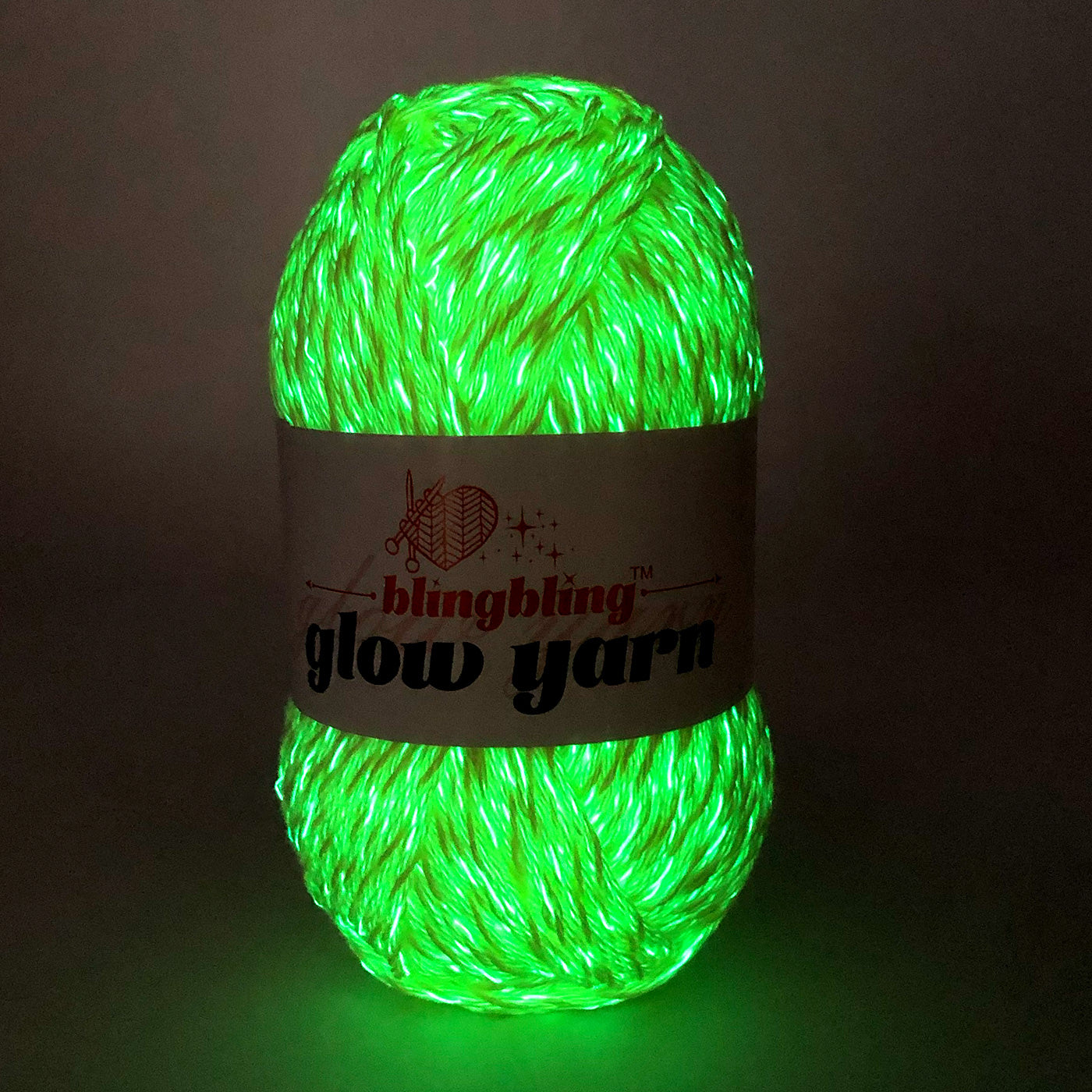 2024 New Premium Glow-in-the-Dark Yarns(5 color package)