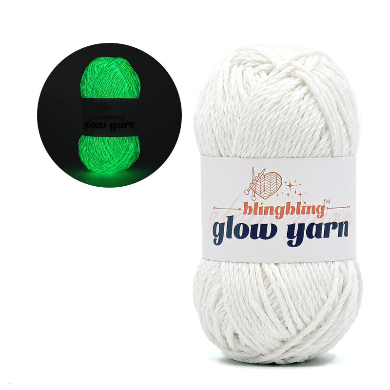 2025 New Style Glow-in-the-dark Cotton Yarn ( 5 Colors)