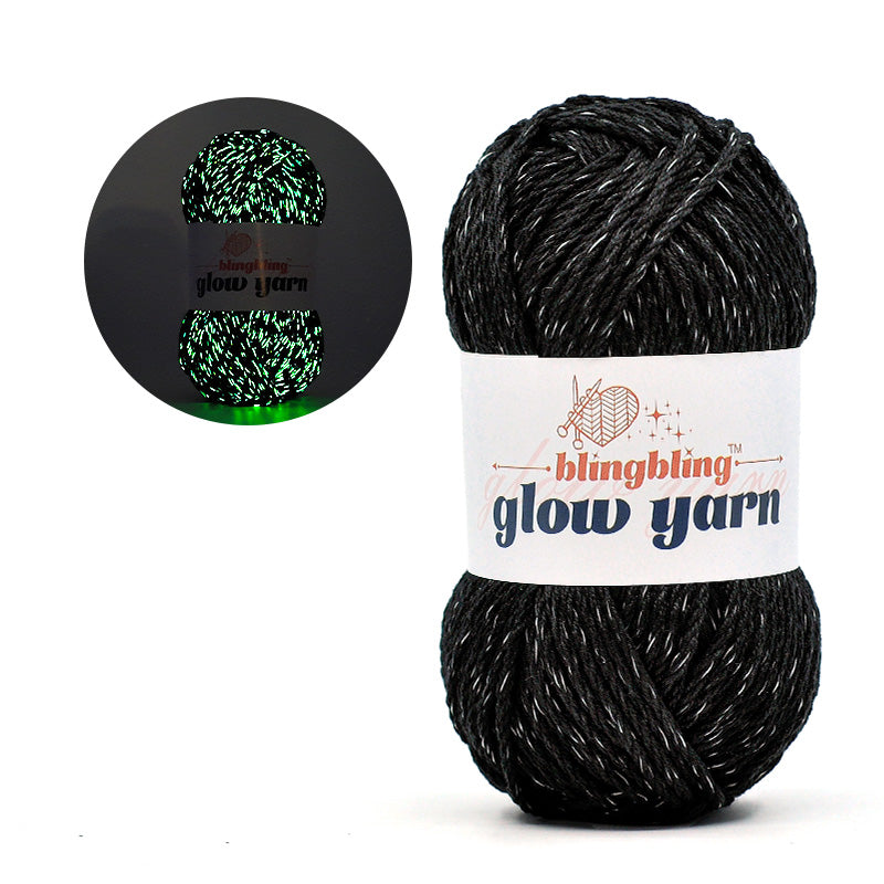 2025 New Style Glow-in-the-dark Cotton Yarn ( 5 Colors)