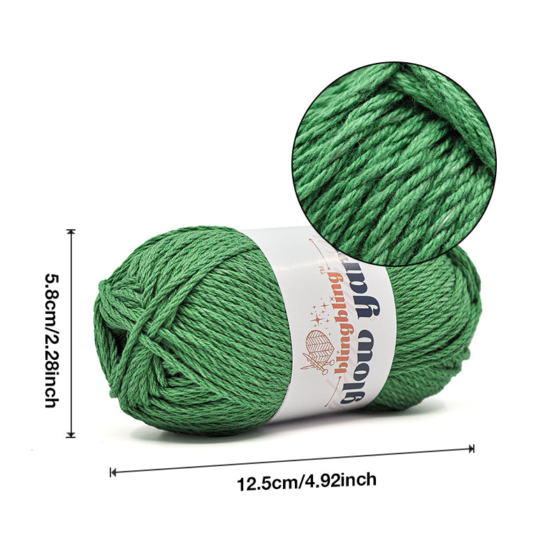 2025 New Style Glow-in-the-dark Cotton Yarn ( 5 Colors)