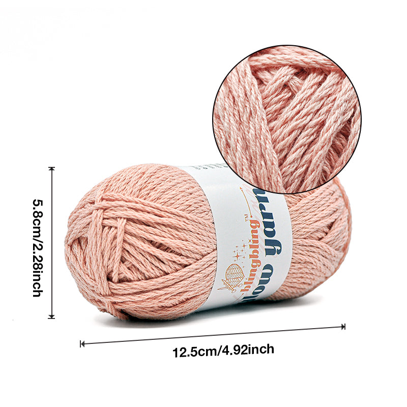 2025 New Style Glow-in-the-dark Cotton Yarn ( 5 Colors)