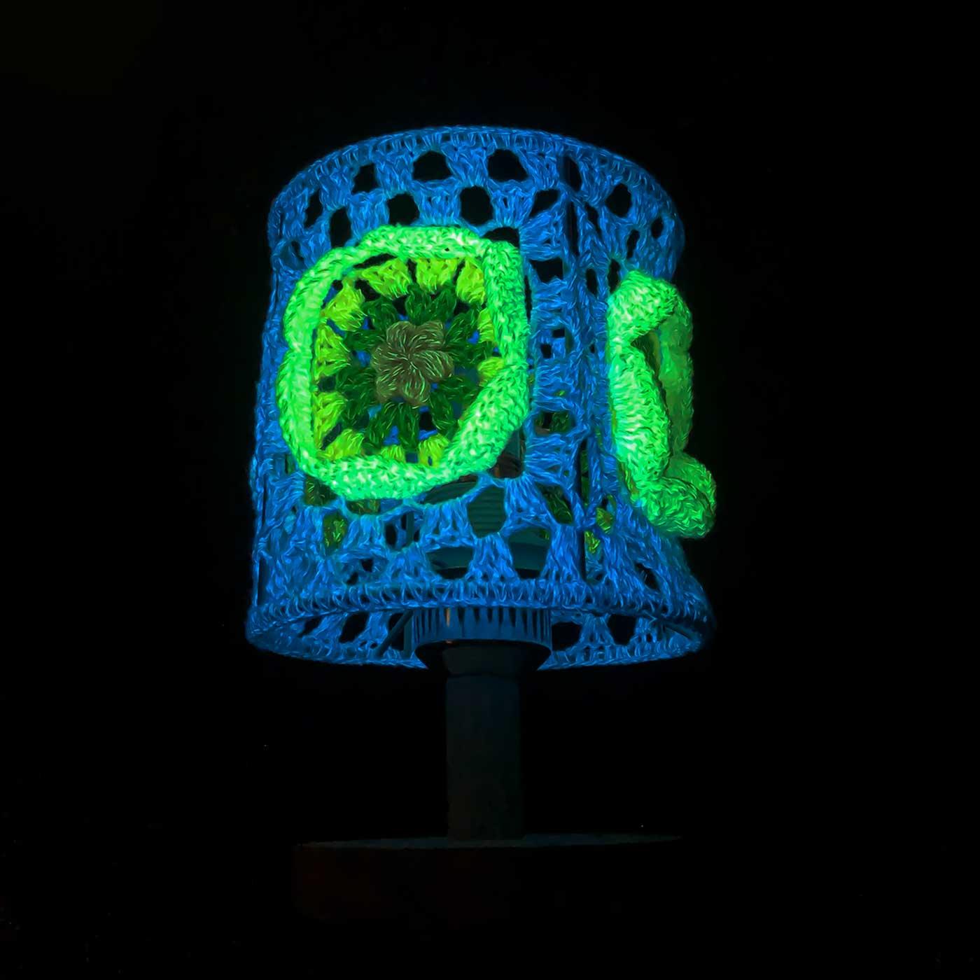 DIY Granny Square night lights