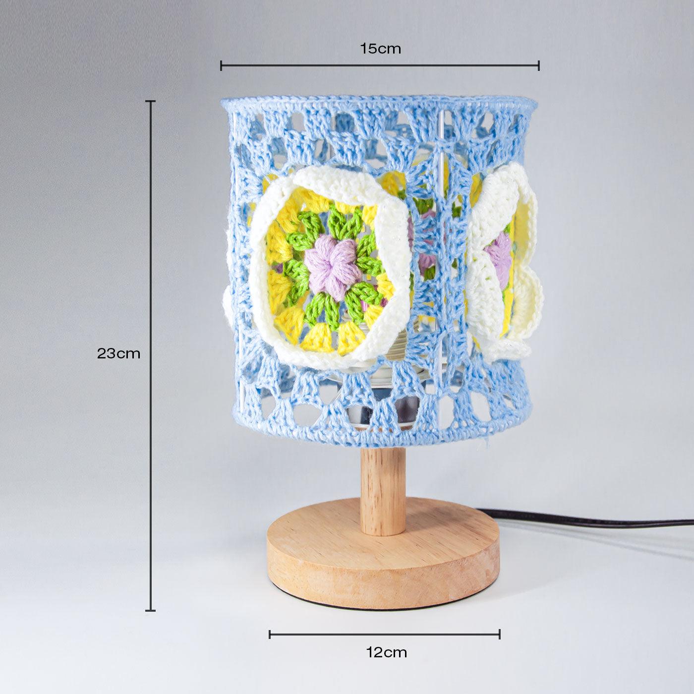 DIY Granny Square night lights