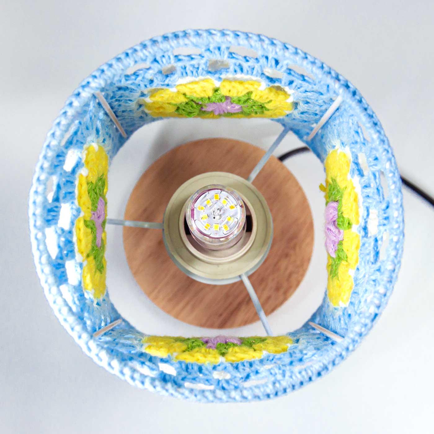 DIY Granny Square night lights