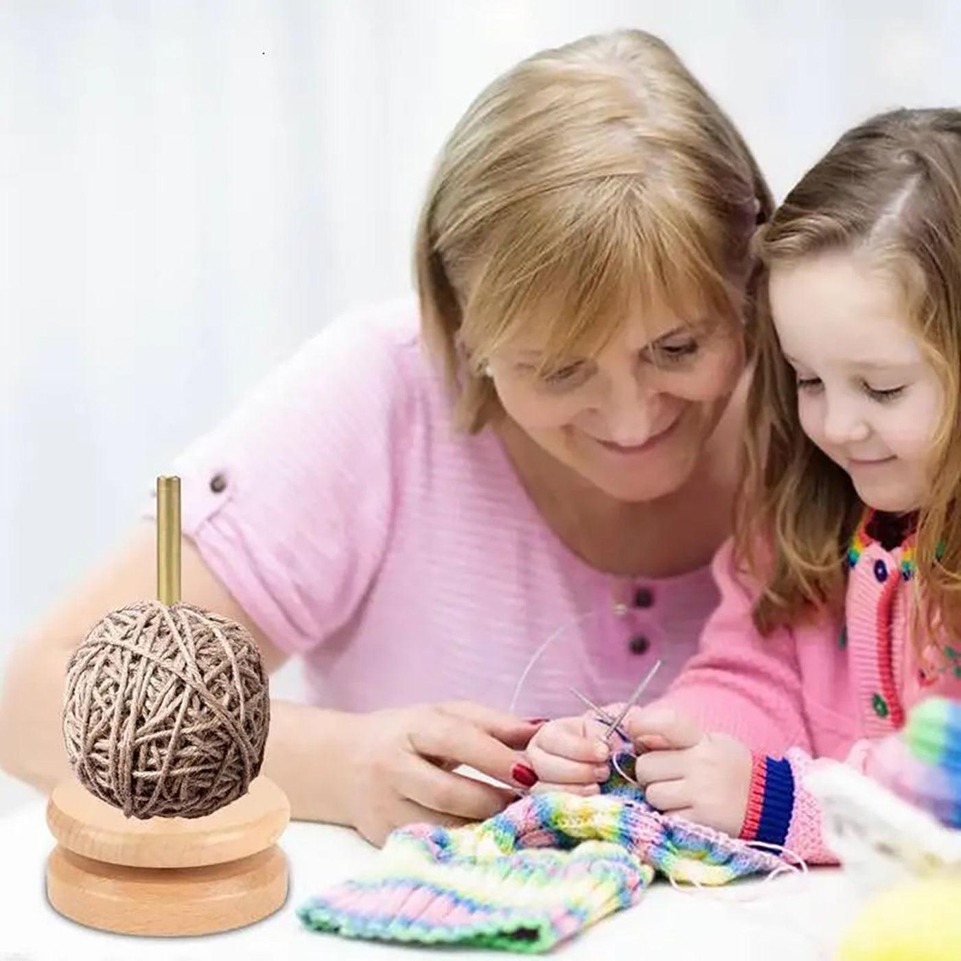 Double Yarn Holder Large Capacity Yarn Ball for Knitting Crocheting - BlingBlingYarn