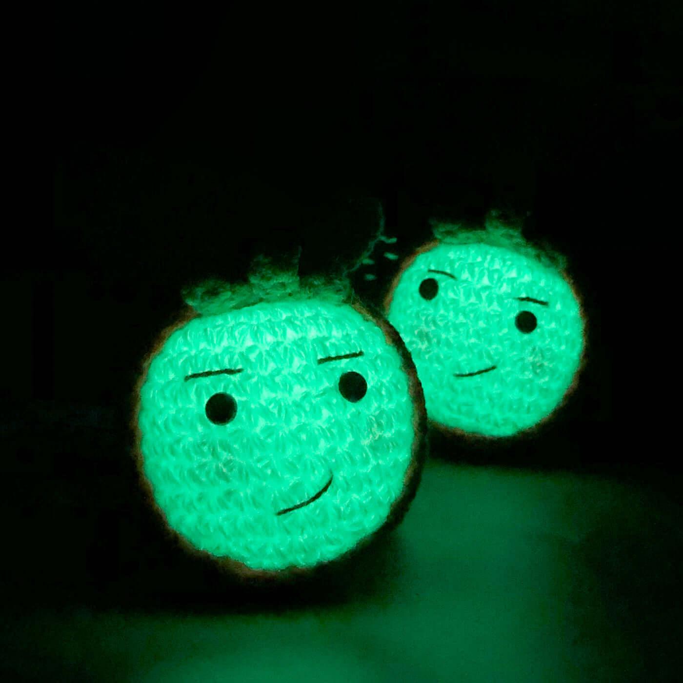 Entry Level Glow-in-the-Dark Citrus Baby Material Kit - BlingBlingYarn