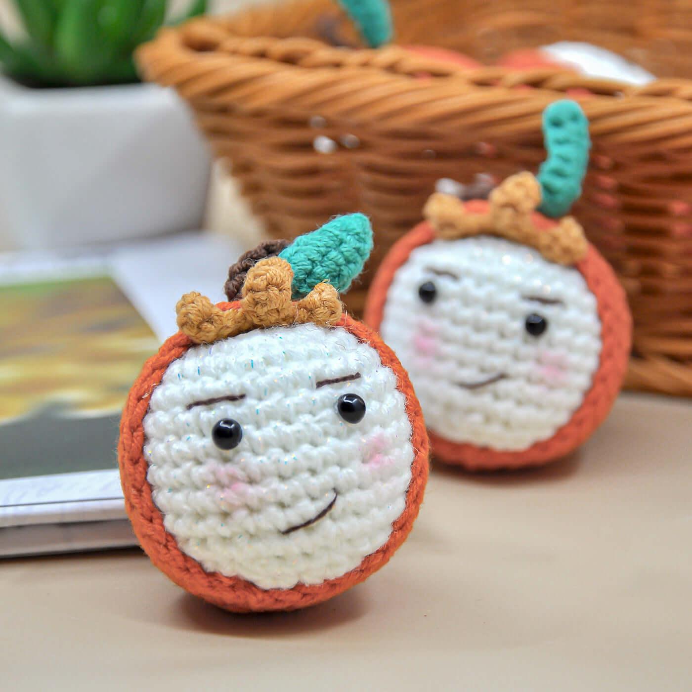 Entry Level Glow-in-the-Dark Citrus Baby Material Kit - BlingBlingYarn