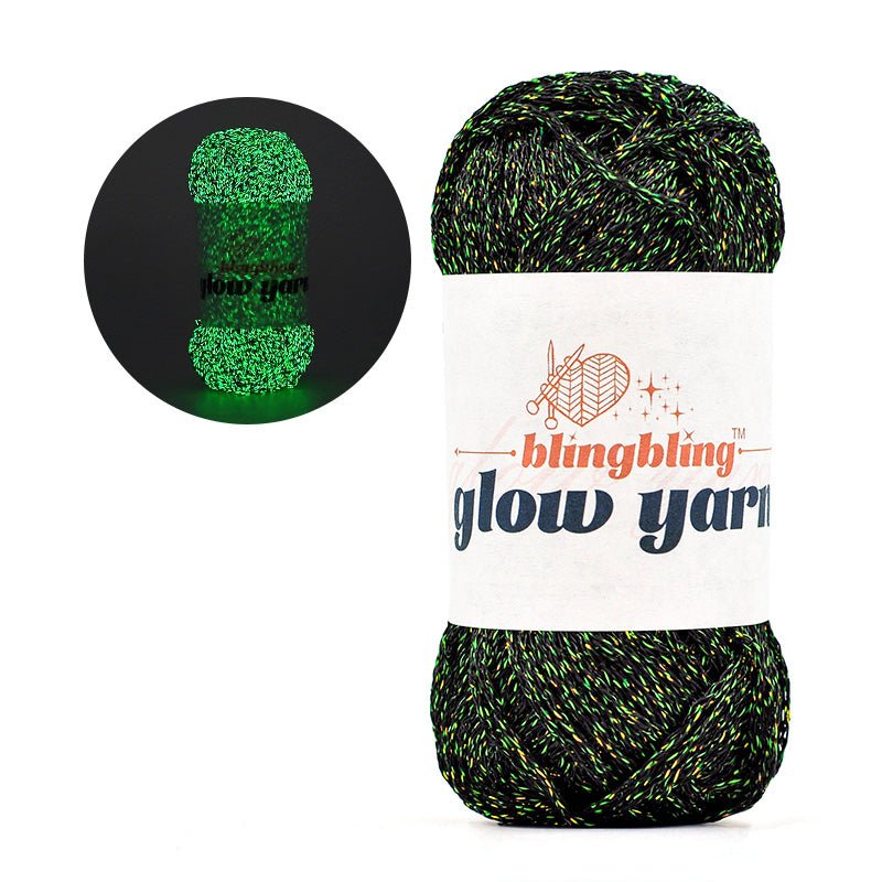 Glow - in - Dark Hollow Yarn for DIY Handbag Purse Basket Cushion Crochet Bag(3 color) - BlingBlingYarnGlow - in - Dark Hollow Yarn for DIY Handbag Purse Basket Cushion Crochet Bag(3 color)yarnBlingBlingYarnBlingBlingYarnYGMX60-1002-50g