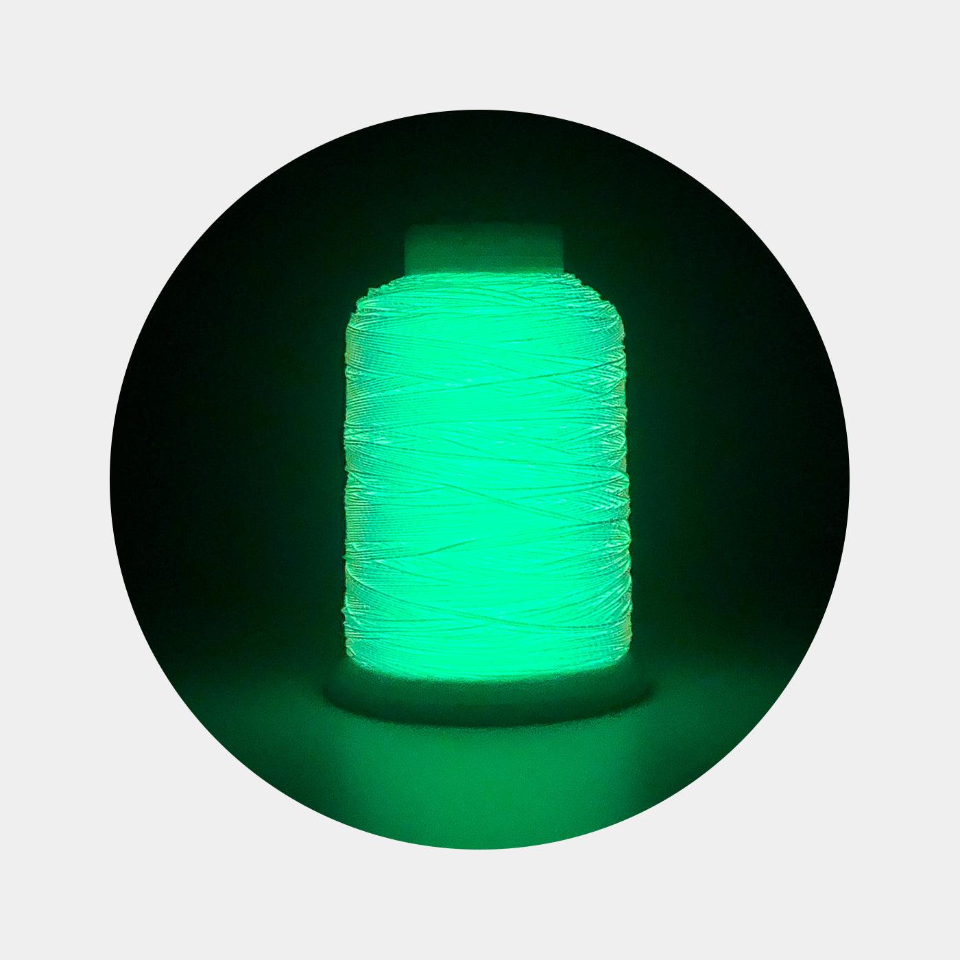 Glow in The Dark Embroidery Machine Sewing Polyester Thread (400M) - BlingBlingYarn