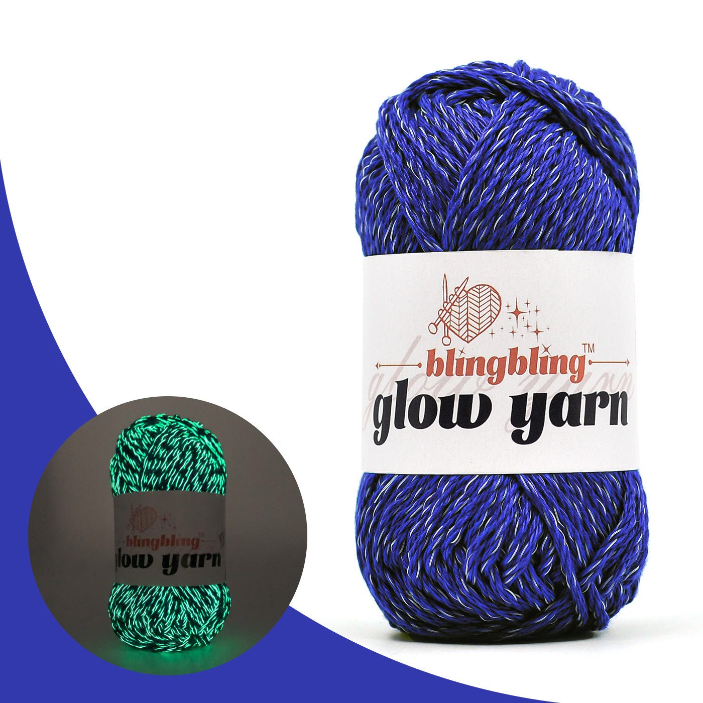 High Brightness Polyester Glow - in - the - Dark Yarn(41 color package) - BlingBlingYarnHigh Brightness Polyester Glow - in - the - Dark Yarn(41 color package)yarnBlingBlingYarnBlingBlingYarnYGMX28-092