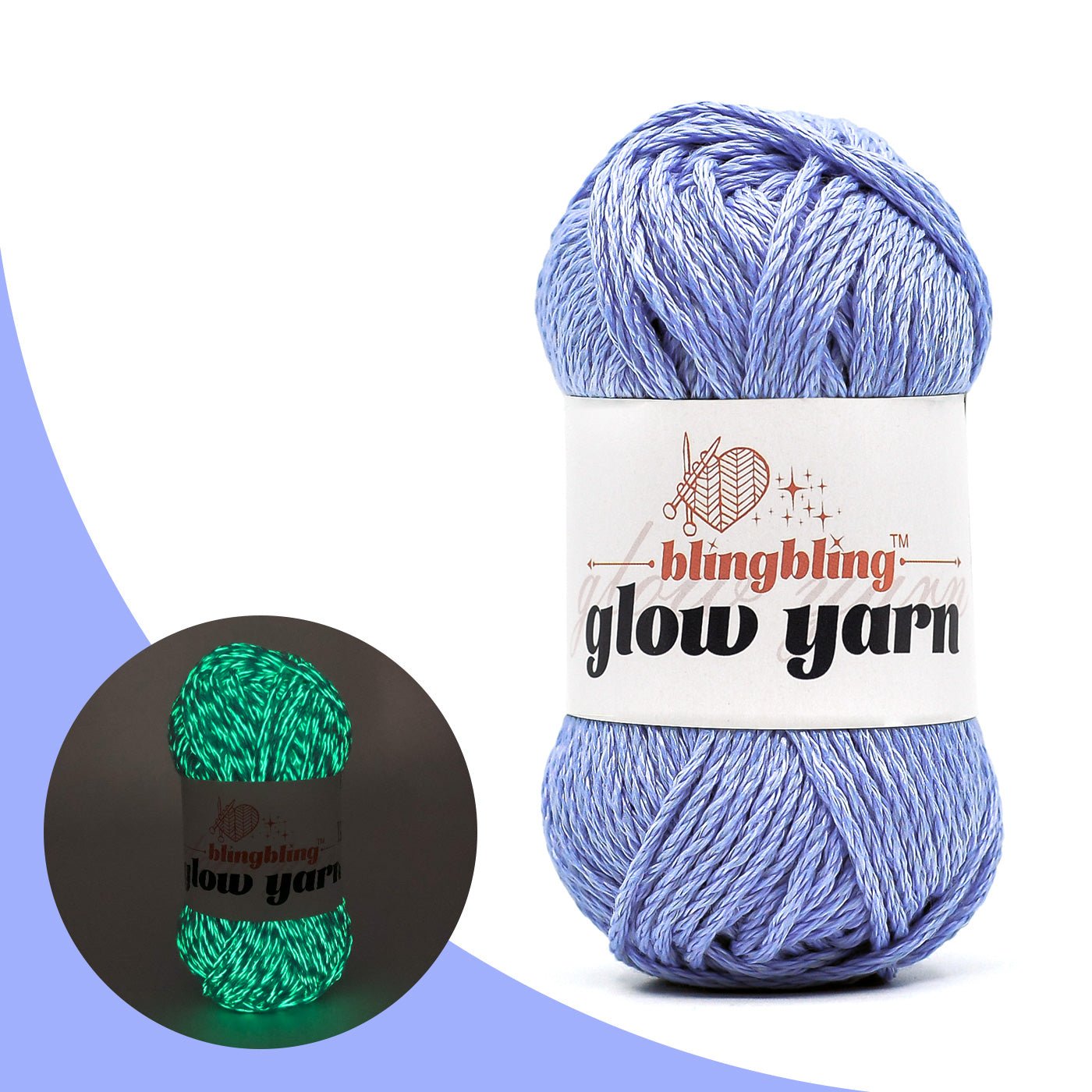 High Brightness Polyester Glow - in - the - Dark Yarn(41 color package) - BlingBlingYarnHigh Brightness Polyester Glow - in - the - Dark Yarn(41 color package)yarnBlingBlingYarnBlingBlingYarnYGMX28-096