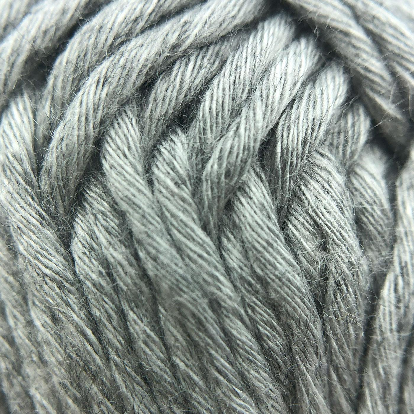 High Brightness Polyester Gray Glow-in-the-Dark Yarn
