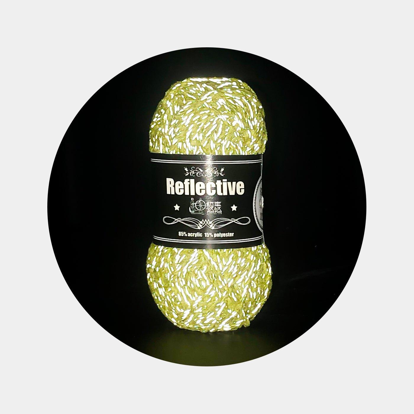 Premium Reflective Chenille Yarn - BlingBlingYarnPremium Reflective Chenille YarnyarnBlingBlingYarnBlingBlingYarnFGMX12 - X034