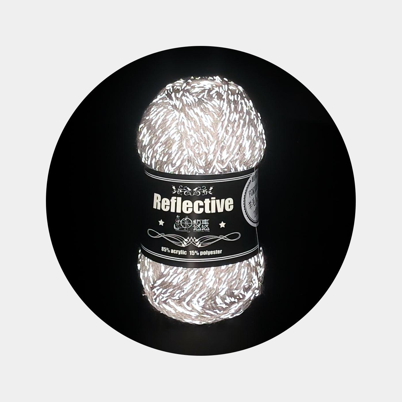 Premium Wool Reflective Yarn Knitting Yarn(5 colors)