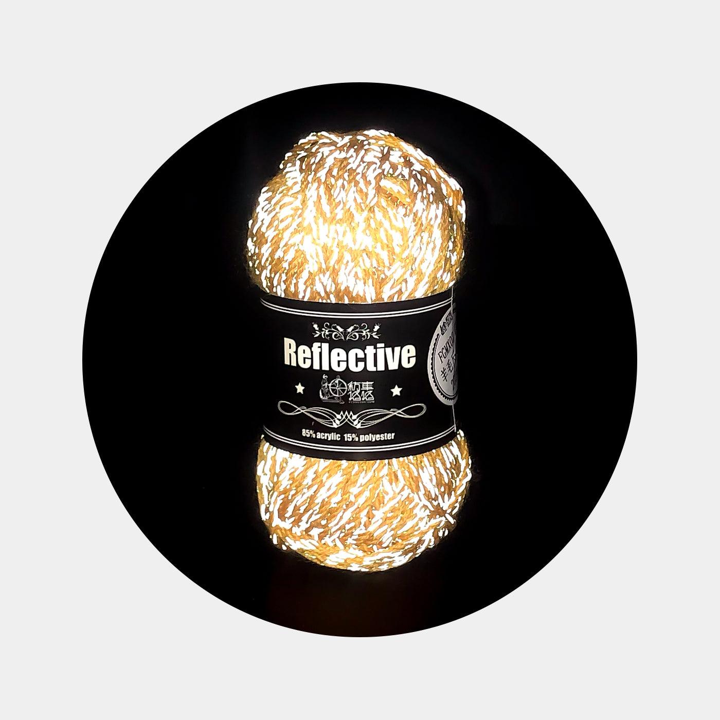 Premium Wool Reflective Yarn Knitting Yarn(5 colors)