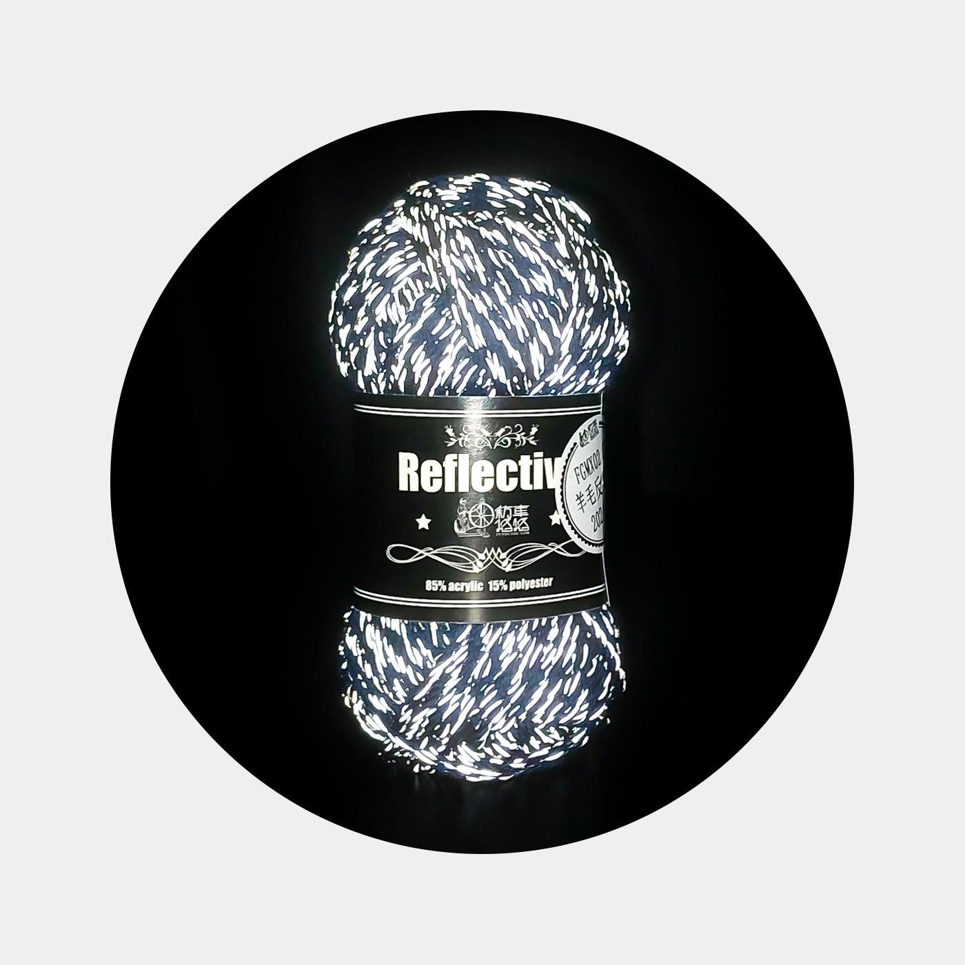 Premium Wool Reflective Yarn Knitting Yarn(5 colors)