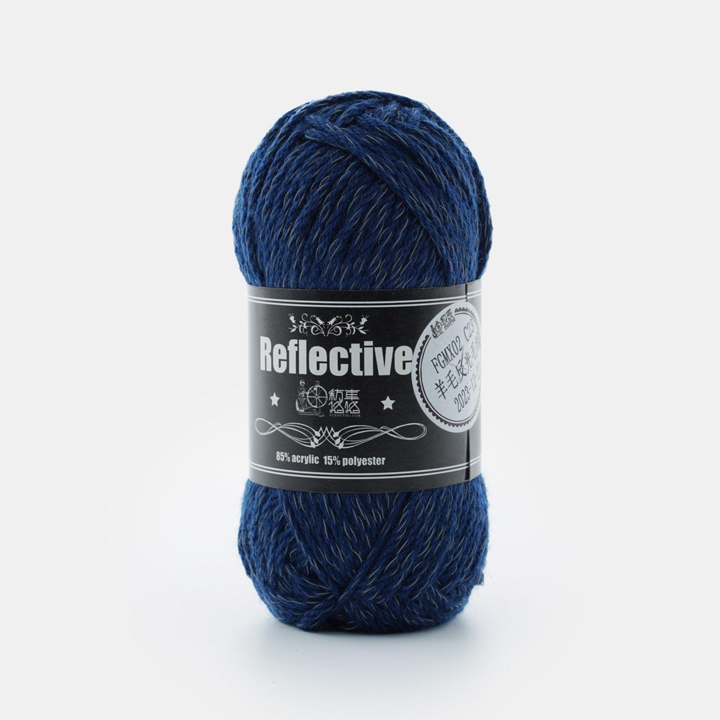 Premium Wool Reflective Yarn Knitting Yarn(5 colors)