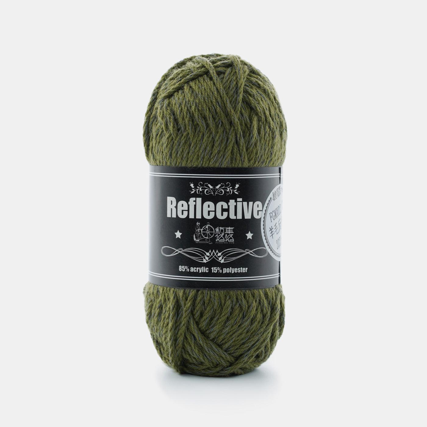Premium Wool Reflective Yarn Knitting Yarn(5 colors)