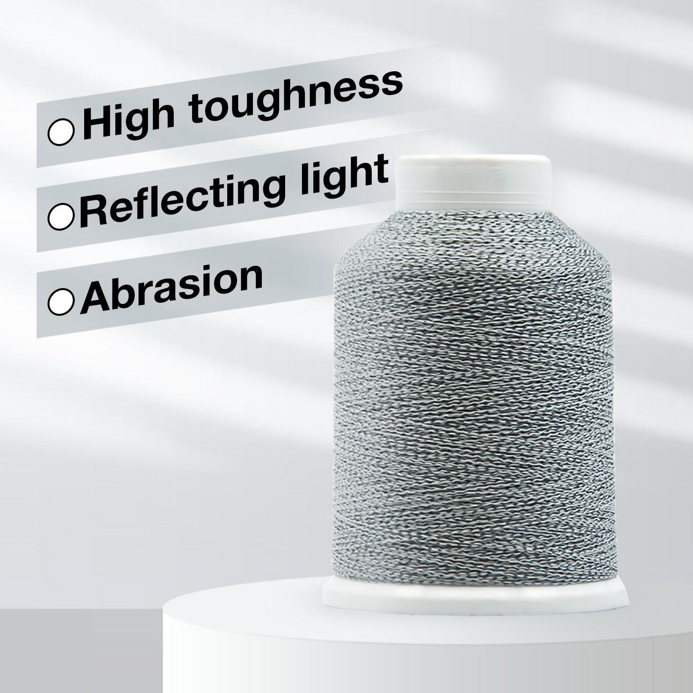 Reflective Machine Sewing Polyester Thread (1000M) - BlingBlingYarn
