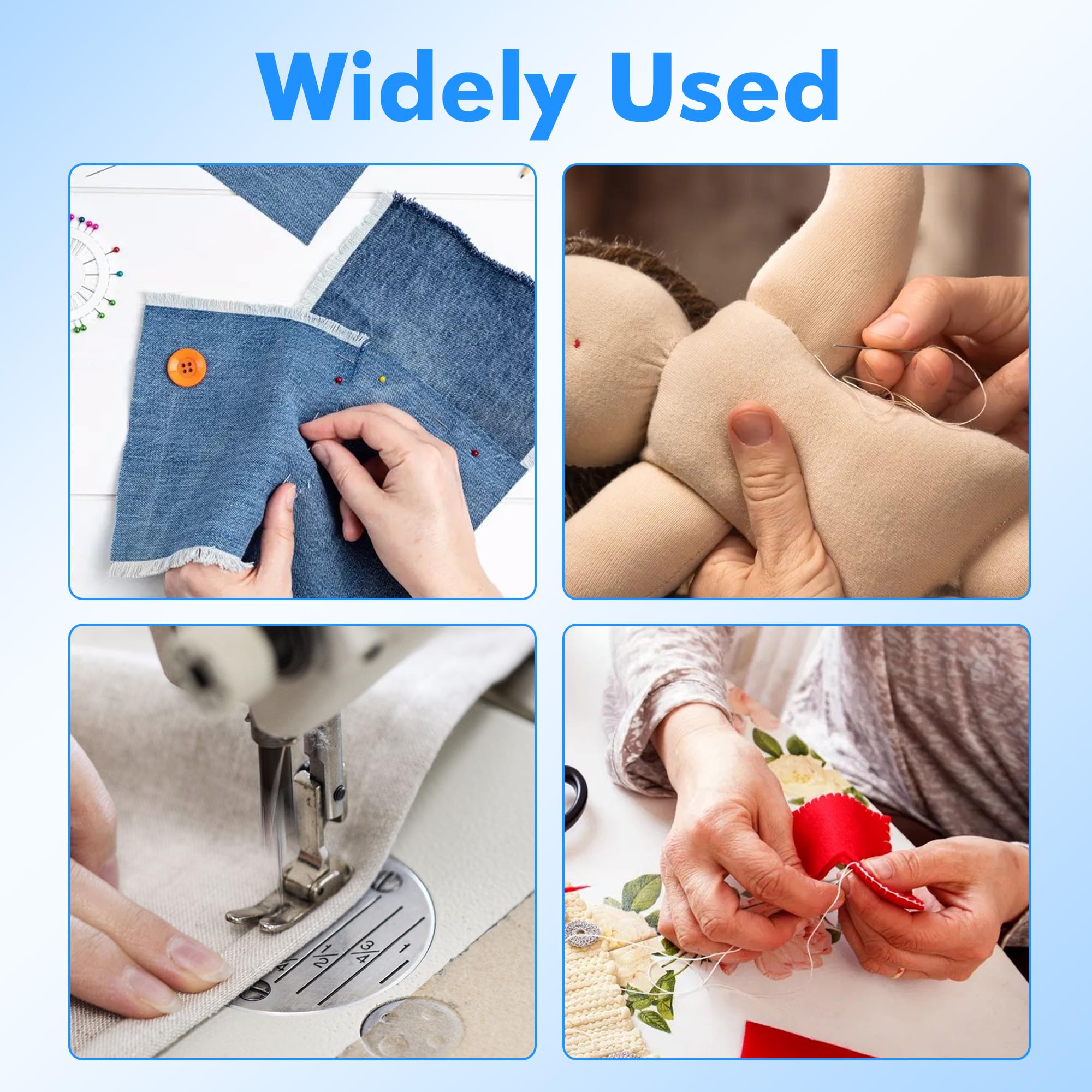 Sewing Thread - 24 Spools of Polyester Thread for Hand & Machine Sewing - BlingBlingYarnSewing Thread - 24 Spools of Polyester Thread for Hand & Machine SewingthreadBlingBlingYarnBlingBlingYarnMX10-24set