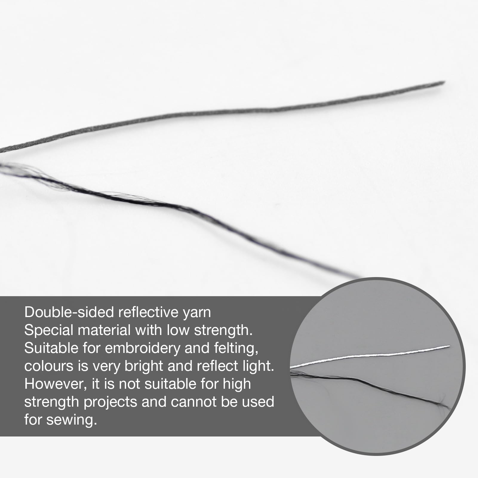 reflective embroidery thread