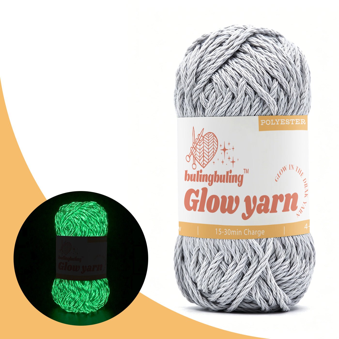 Traditional High Brightness Glow - in - the - Dark Yarn(11 color package) - BlingBlingYarnTraditional High Brightness Glow - in - the - Dark Yarn(11 color package)yarnBlingBlingYarnBlingBlingYarnYGMX28-FC021-1