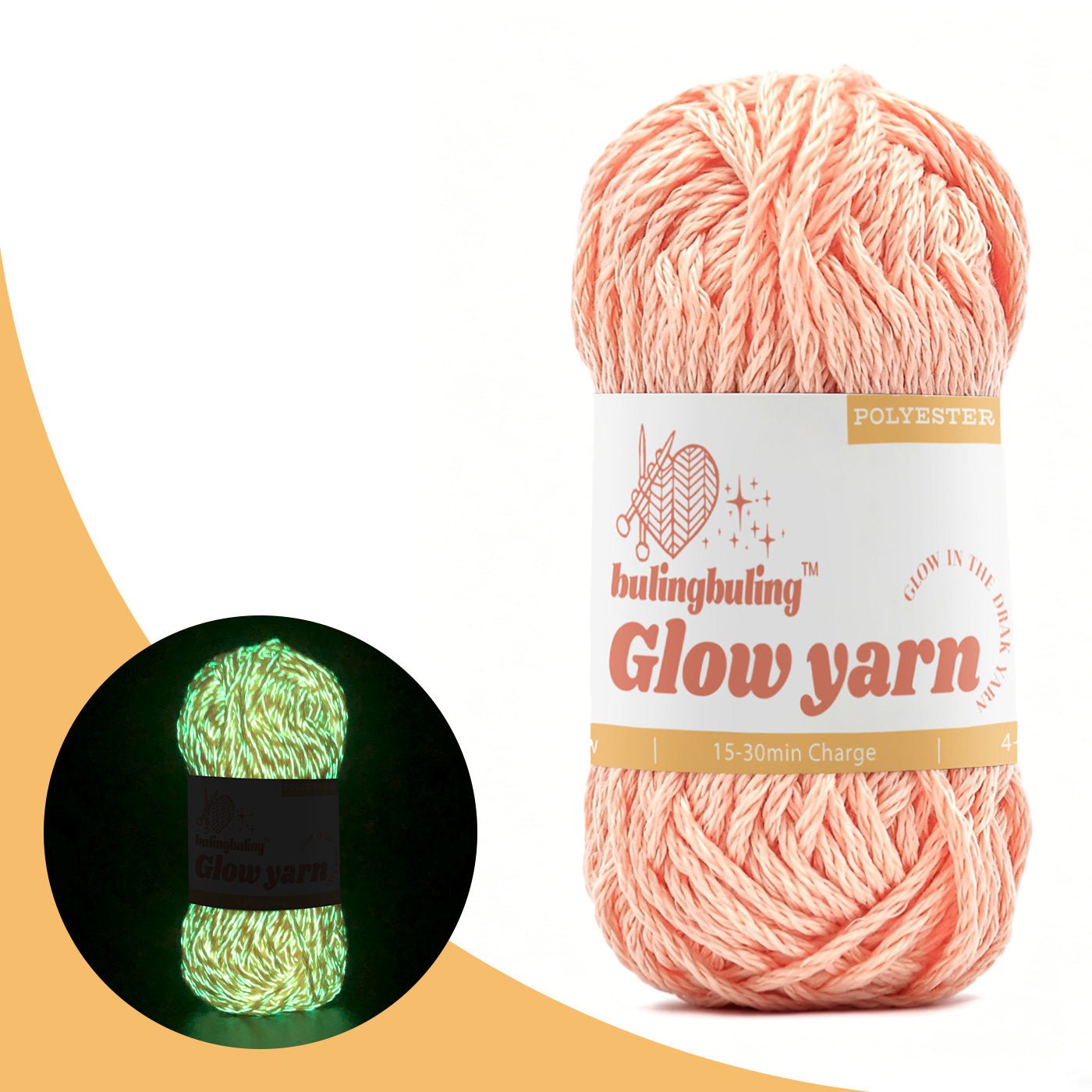 Traditional High Brightness Glow - in - the - Dark Yarn(11 color package) - BlingBlingYarnTraditional High Brightness Glow - in - the - Dark Yarn(11 color package)yarnBlingBlingYarnBlingBlingYarnYGMX28-FC020-1