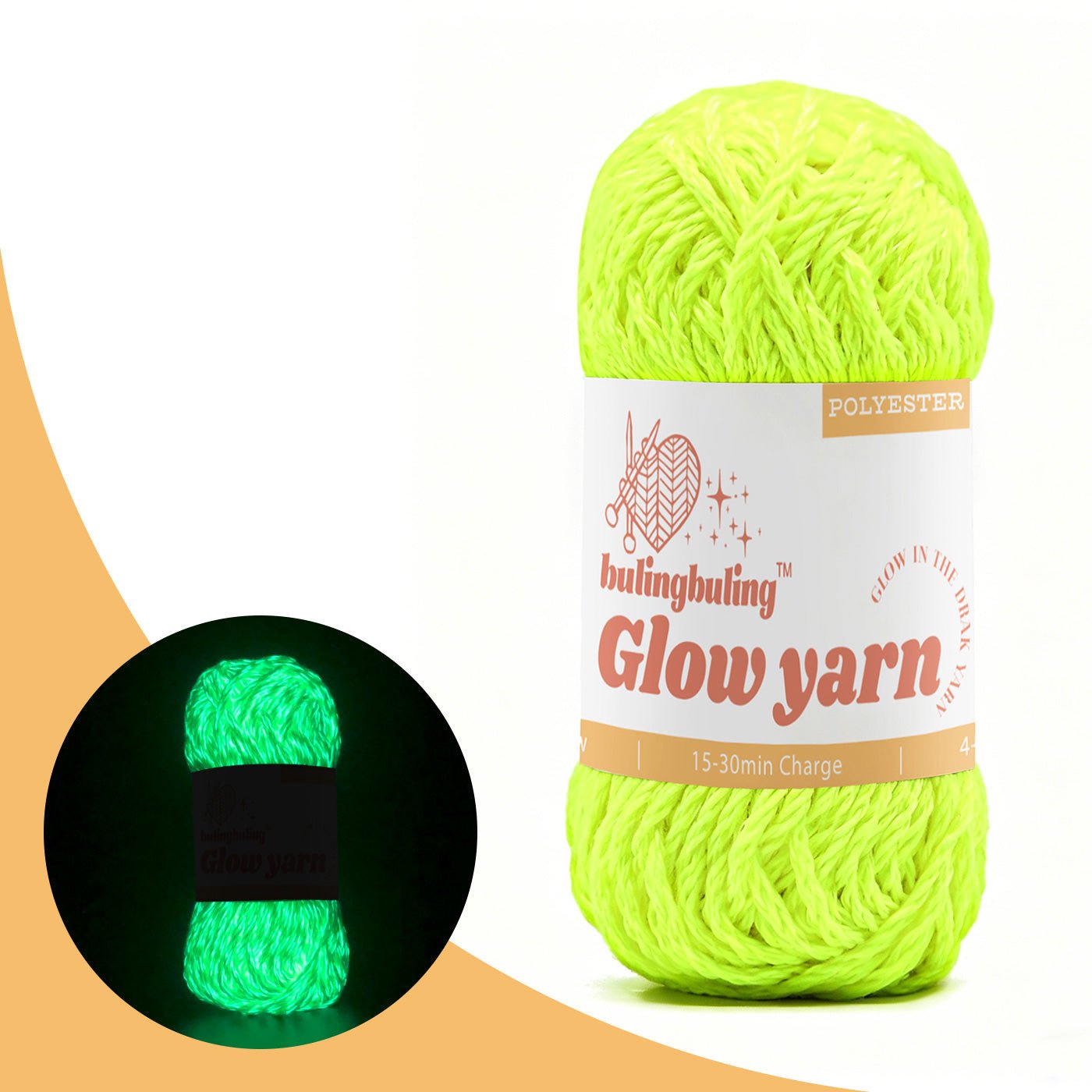 Traditional High Brightness Glow - in - the - Dark Yarn(11 color package) - BlingBlingYarnTraditional High Brightness Glow - in - the - Dark Yarn(11 color package)yarnBlingBlingYarnBlingBlingYarnYGMX28-FC012-1