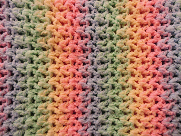 How Do You Crochet Single Crochet in the Round with BlingBling Glow in the Dark Yarn?