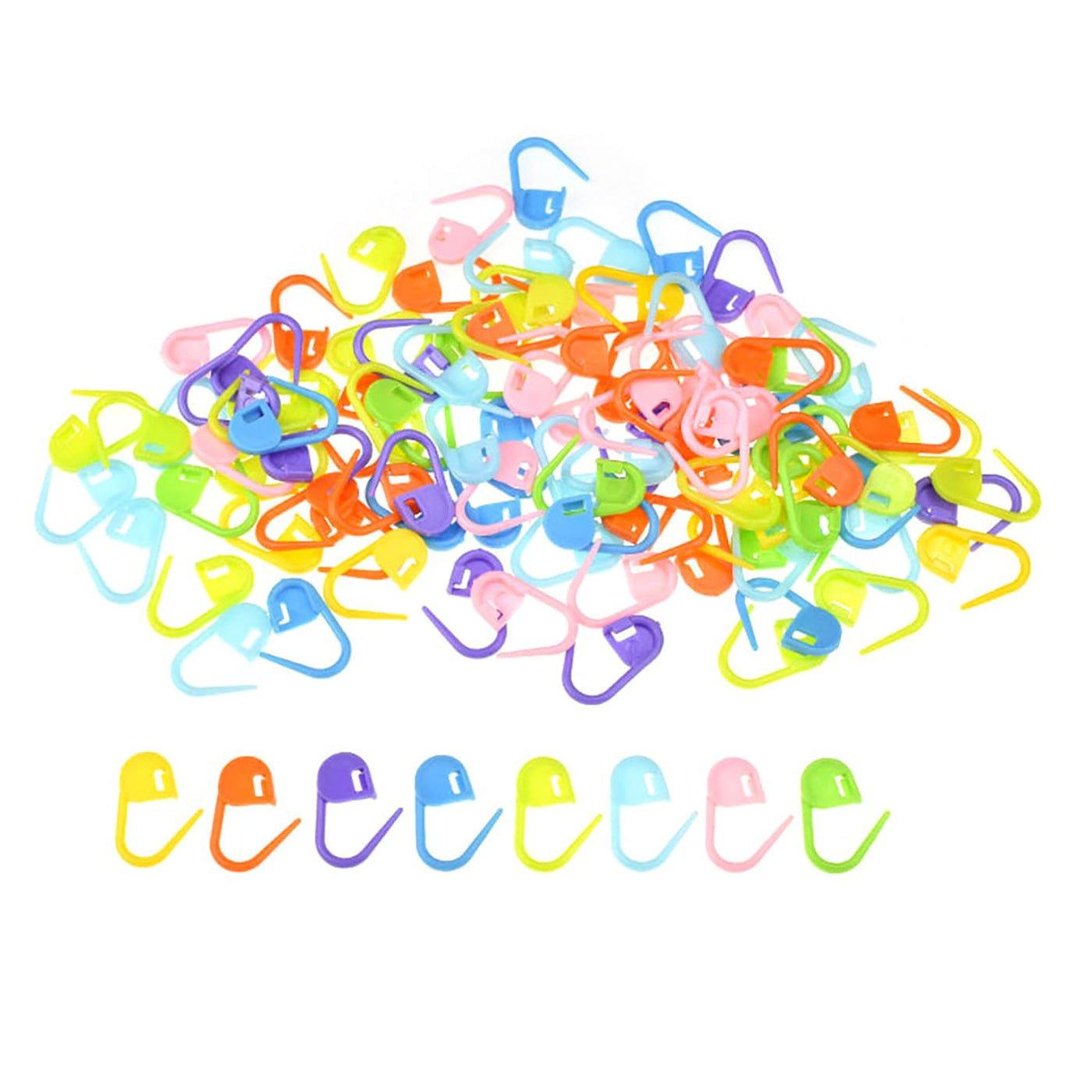 120 Locking Stitch Markers in Plastic Case